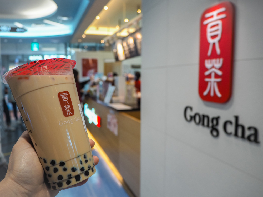 Gongcha bubble tea