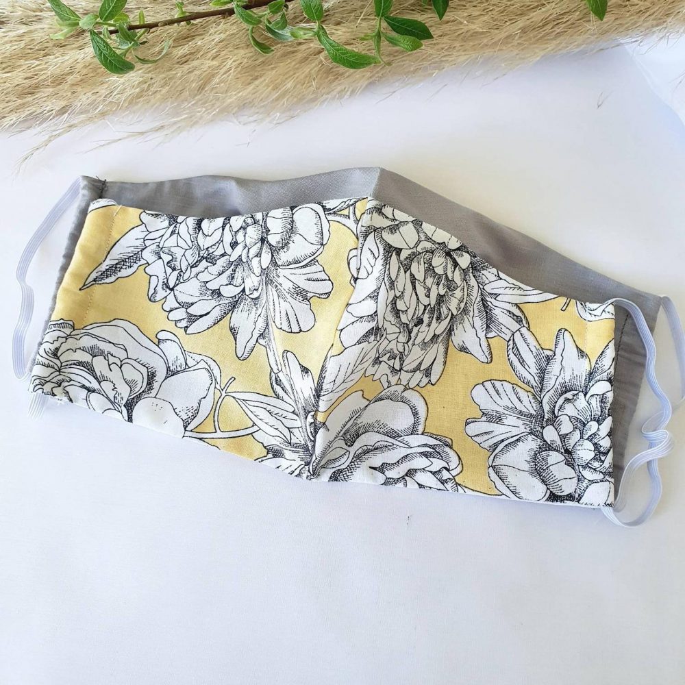 floral face masks