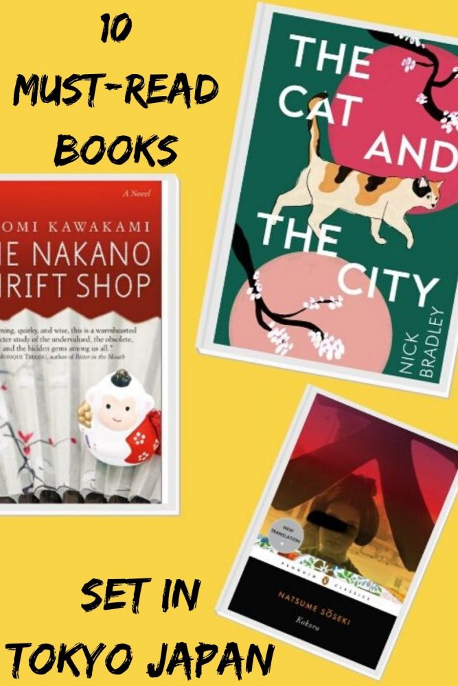 novels set in tokyo japan