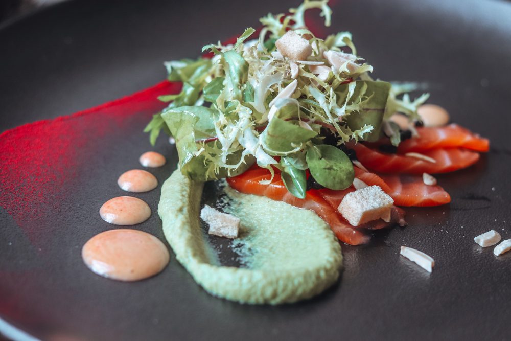 salmon avocado