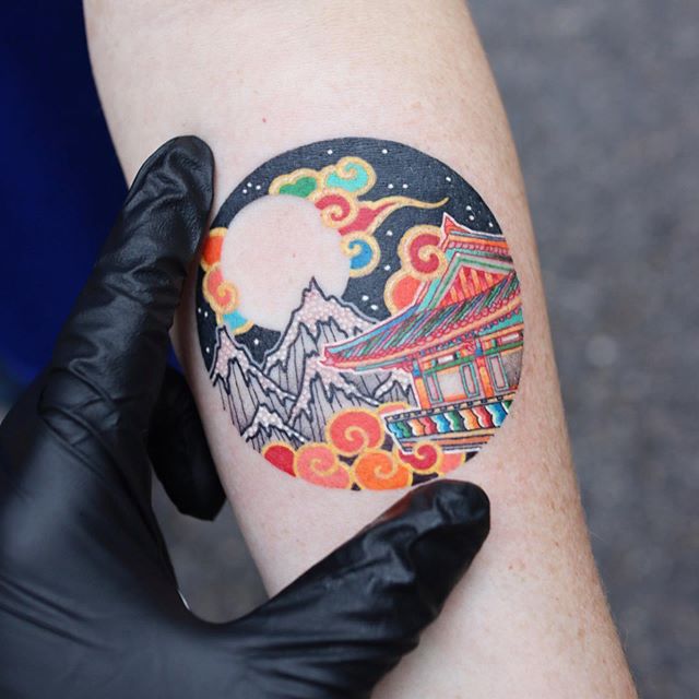 pitta South Korean tattoo Artist