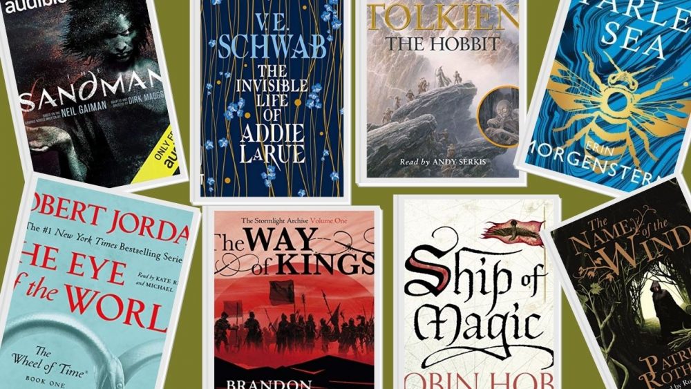 best fantasy audiobooks on audible