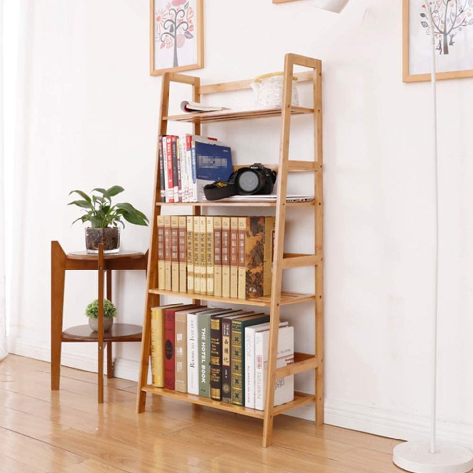 bamboo bookcase