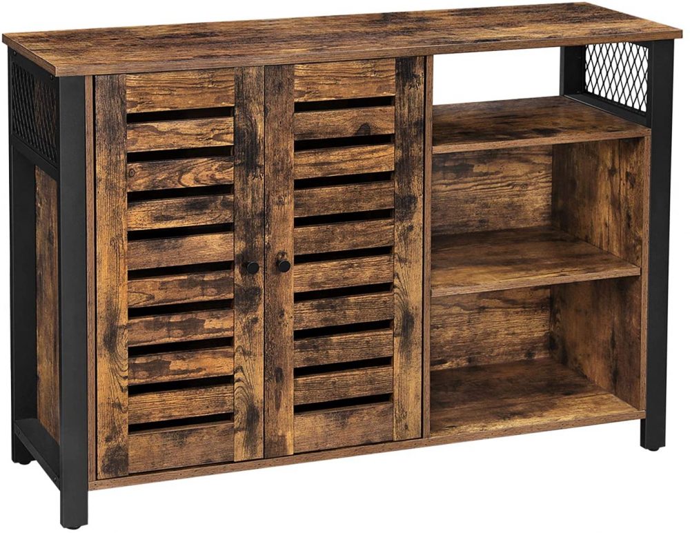 bookcase with door