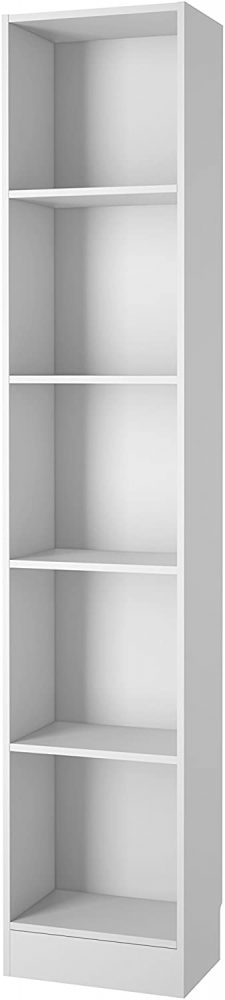 narrow bookshelf