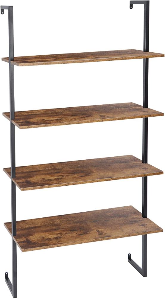 wall mounted bookshelves
