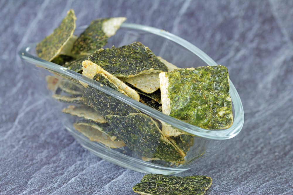 fried seaweed chips