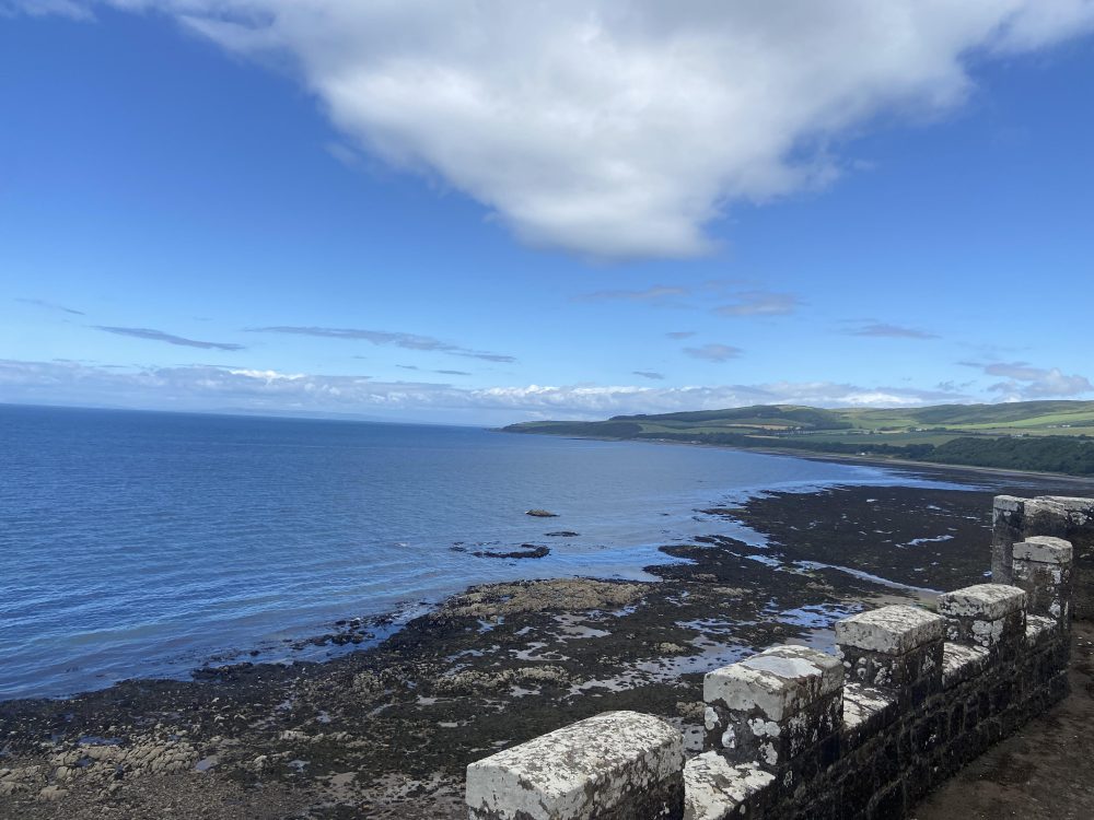 culzean castle ocean view